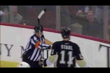 Jordan Staal Game-Tying Goal vs Blackhawks 12/5/2009