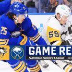 Penguins @ Sabres 11/24 | NHL Highlights 2023