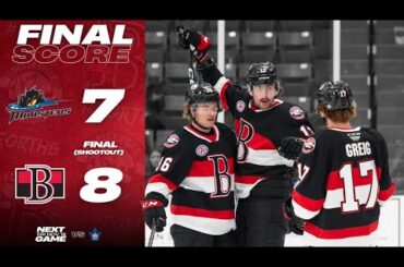 HIGHLIGHTS: Cleveland Monsters - 7 @ Belleville Senators - 8 (SO)