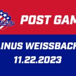 Linus Weissbach Post Game | 11.22.2023
