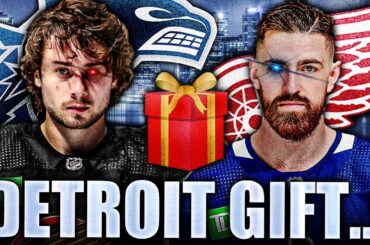 How The Red Wings GAVE THE NHL's BEST D-PAIR TO THE VANCOUVER CANUCKS… (Quinn Hughes, Filip Hronek)