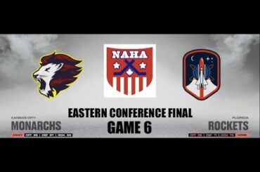 NAHA 2022-23 Eastern Conference Final Game 6 - Kansas City Monarchs @ Florida Rockets (KC leads 3-2)