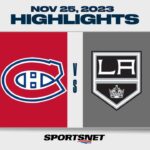 NHL Highlights | Canadiens vs. Kings - November 25, 2023