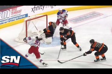 Mika Zibanejad and Chris Kreider Give Rangers Early Lead With Pair of Goals in Opening Two Minutes