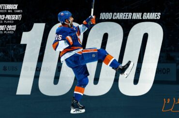 New York Islanders' Cal Clutterbuck: 1000th Game Tribute
