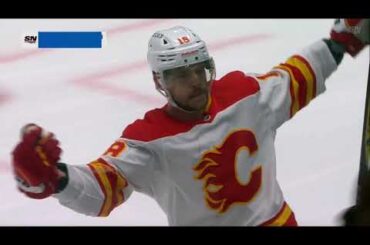 AJ Greer 1-1 Goal @ Dallas Stars | November 24th 2023 | Calgary Flames
