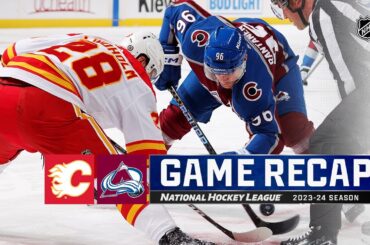 Flames @ Avalanche 11/25 | NHL Highlights 2023
