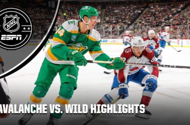 Colorado Avalanche vs. Minnesota Wild | Full Game Highlights