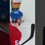 Justin Barron scored a goal in the Montreal Canadiens 6-5 loss to Vegas. #GoHabsGo #NovaScotia