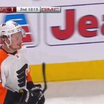 Oskar Lindblom Goal - Philadelphia Flyers vs Montreal Canadiens (11/30/19)