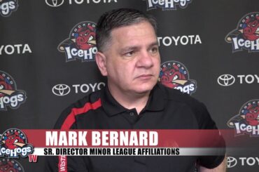 2018 IceHogs Exit Interviews: Sr. Director of Minor League Affiliations Mark Bernard