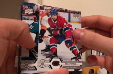 Upper Deck 2019-20 Series 1 Retail Box Break - Pack #11 NHL Hockey Cards -Unboxing YOUNG GUNS