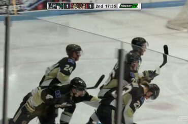 Jan Lasak Jr. 3rd goal in season Muskegon Lumberjacks (USHL) 19/20