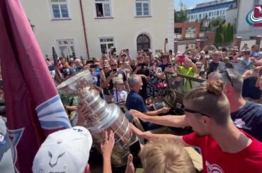Eurolanche at Pavel Francouz's day with the Stanley Cup