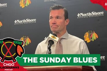 Luke Richardson speaks following the Chicago Blackhawks loss vs St. Louis Blues | CHGO Blackhawks