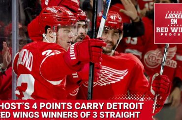 Shayne Gostisbehere’s 4 Points & Alex Lyon Carry Detroit | Red Wings Winners of 3 Straight