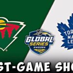 🔴POST GAME SHOW! Toronto Maple Leafs vs Minnesota Wild | 2023 NHL Global Series Sweden | COMMENT⬇️