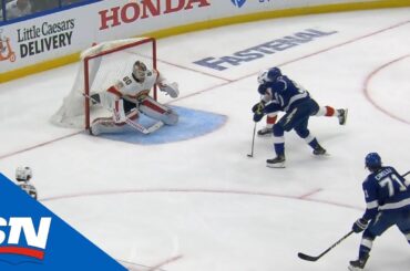 Ryan McDonagh Feeds Steven Stamkos In Slot With Precise Pass