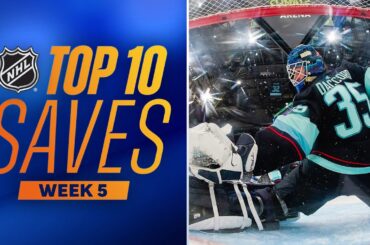 "A Ten-Bell Stop" | Must-See Saves from Week 5 of the 2023-24 NHL Season