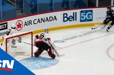 Matt Murray's Misplay Allows Paul Stastny To Score A Quick One