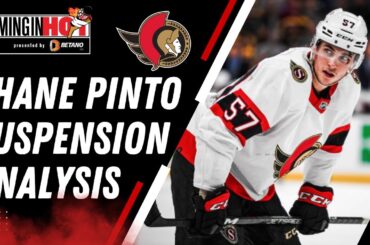 NHL Breaking News : Shane Pinto Suspension Analysis | Coming in Hot