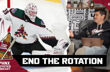 After Connor Ingram's shutout in Vegas, it's time for the Arizona Coyotes to end the goalie rotation