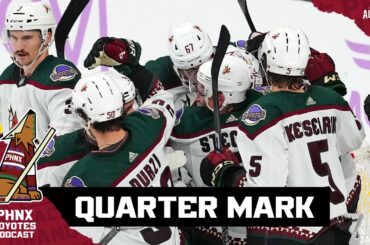 Examining the Arizona Coyotes at the quarter point of the NHL season