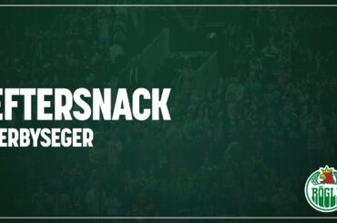 Eftersnack: "Blir inget bortaderby här i princip"