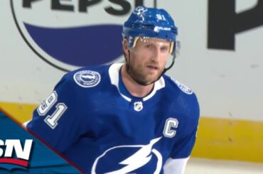 Steven Stamkos Rings One-Timer Off The Post And In For Vintage Power-Play Tally