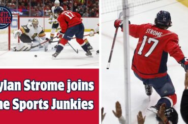 Capitals C Dylan Strome Talks His Latest Goal and Red Hot Caps | Sports Junkies