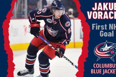 Jakub Voracek #93 (Columbus Blue Jackets) first NHL goal Oct 10, 2008 (Classic NHL)