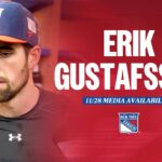 NYR Practice: Erik Gustafsson Media Availability | November 28, 2023