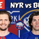 Buffalo Sabres vs. New York Rangers | NHL Livestream (Live Reaction) - 11/27/23