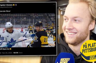 William Nylanders tjuvsmäll på lillebrorsan: "Vad håller han på med...?!"