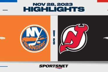 NHL Highlights | Islanders vs. Devils - November 28, 2023