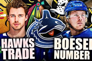 CANUCKS & BLACKHAWKS MAKE AN AMAZING TRADE + BROCK BOESER 1ST IN THE NHL IN GOALS VS Anaheim Ducks