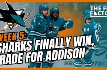 Sharks Finally Win, Trade for Addison (Ep 188)