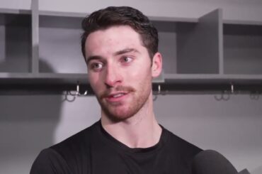 Jeremy Swayman on 35 SAVE Game in Bruins Win vs Stars