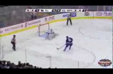 Andrew Ladd SO goal against San Jose