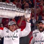 Alex Ovechkin and Nicklas Backstrom hoist the Stanley Cup together | Disctrict Countdown
