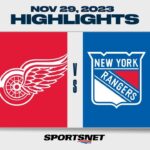 NHL Highlights | Red Wings vs. Rangers - November 29, 2023