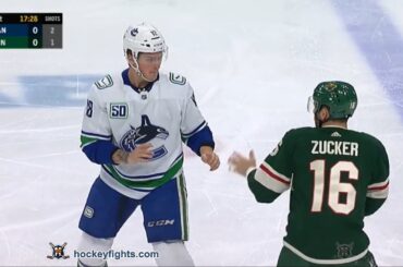 Jake Virtanen vs Jason Zucker Feb 6, 2020