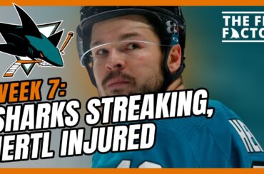 Sharks Streaking, Hertl Injured (Ep 190)