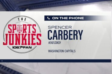 Spencer Carbery praises Hendrix Lapierre, Capitals young forwards | The Sports Junkies