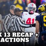 Week 13 College Football Recap + Reactions