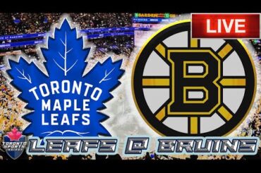 Toronto Maple Leafs vs Boston Bruins LIVE Stream Game Audio  | NHL LIVE Stream Gamecast & Chat
