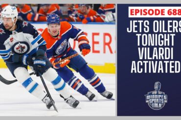 Winnipeg Jets vs. Edmonton Oilers tonight, Gabriel Vilardi activated from IR