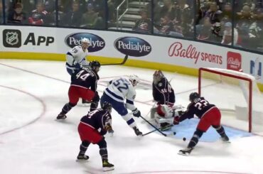 Vlad Namestnikov assists on Cal Foote's goal vs Blue Jackets (14 oct 2022)