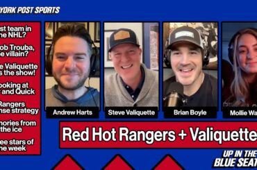 Are the Rangers the Best Team in hockey? ft. Steve Valiquette | Ep.134| Up in the Blue Seats Podcast