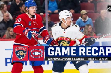 Panthers @ Canadiens 11/30 | NHL Highlights 2023